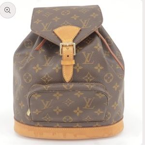 SOLD🚫Louis Vuitton Monogram Montsouris MM Back Pack Bag